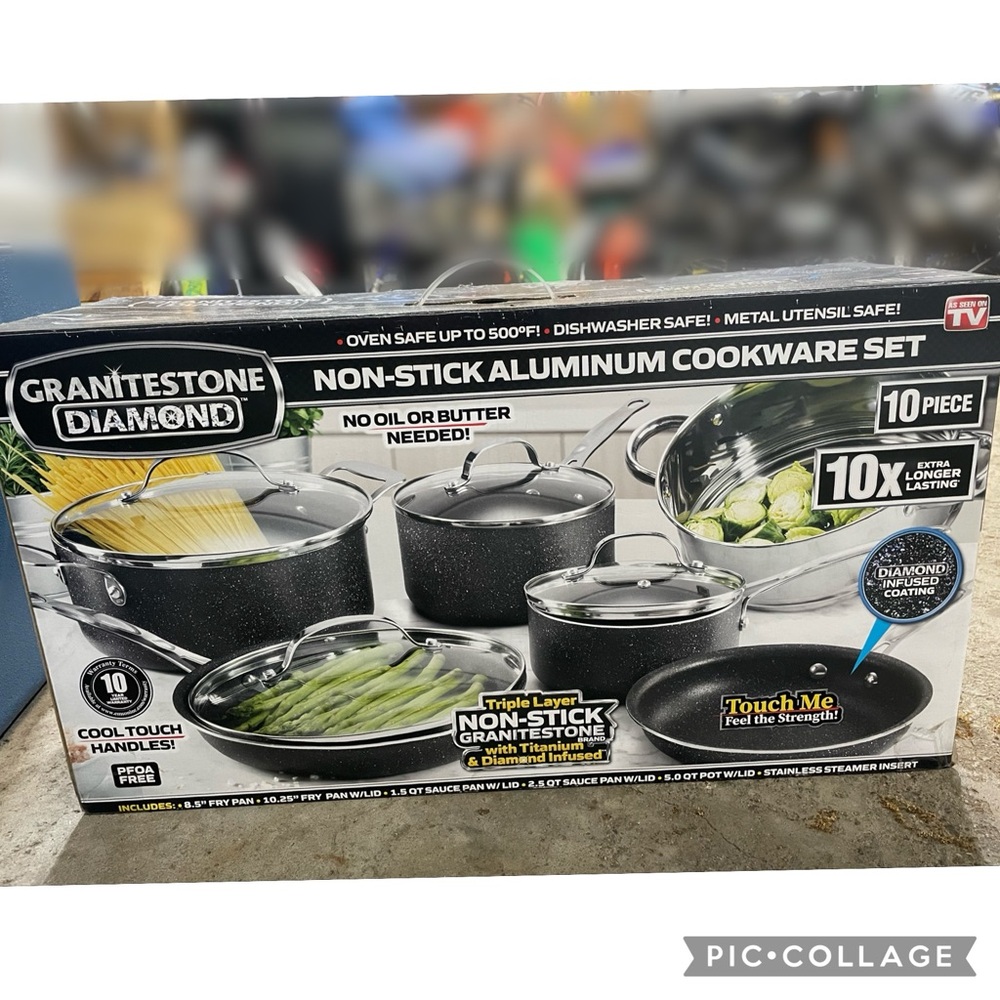 10 piece cookware set